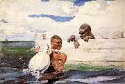Winslow Homer The Turtle Pound oil painting reproduction
